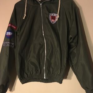 Windbreaker with Patches